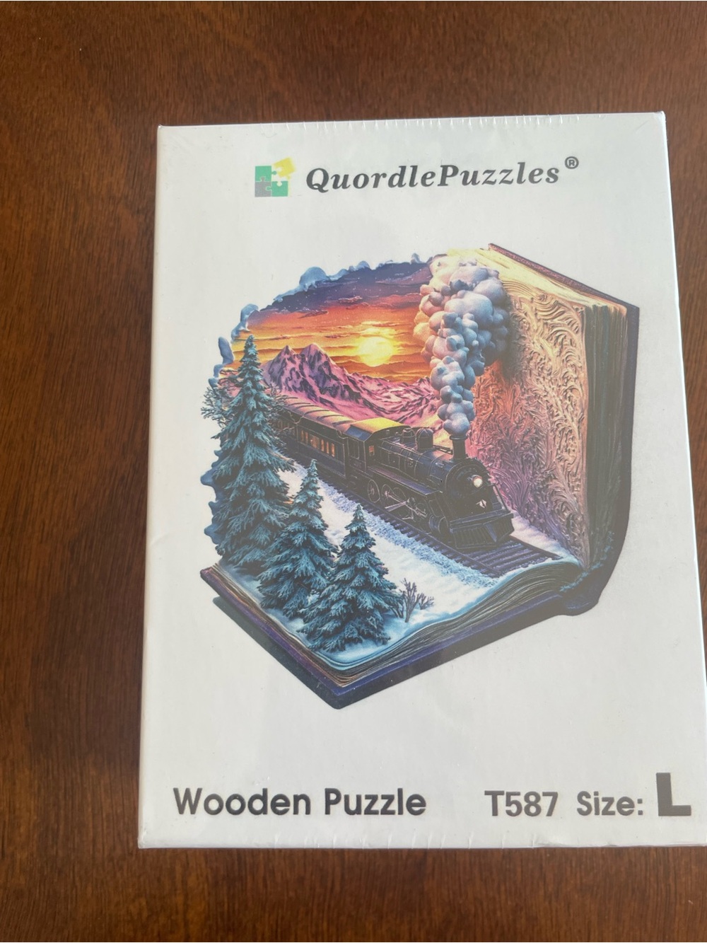 QuordlePuzzles Wooden Puzzle T587 Large New Sealed